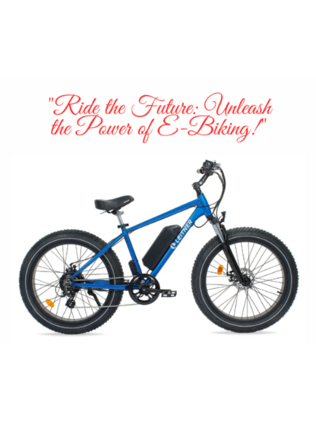 Why everybody looking to purchase  an e-bicycle today ?